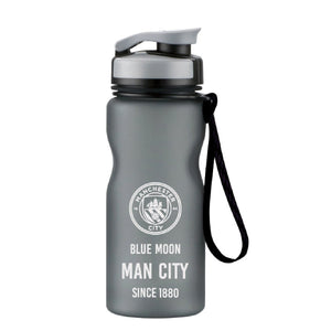 Inspired Football Club Flip-Top Sports Water Bottle - Manchester City