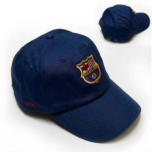 Inspired Football Club Pure Cotton Cap Barcelona - Blue