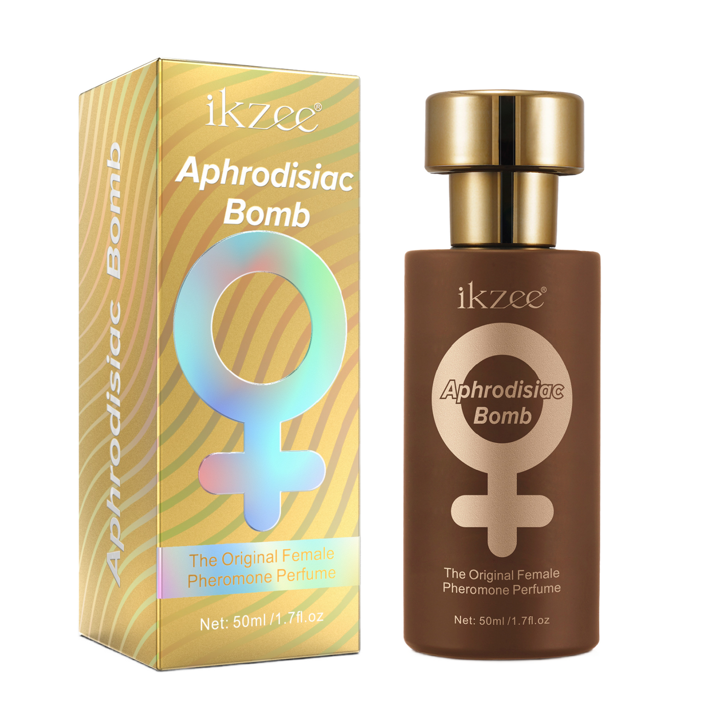 IKZEE- Aphrodisiac Bomb the Original Pheromone Perfume for Opposite Sex Attraction