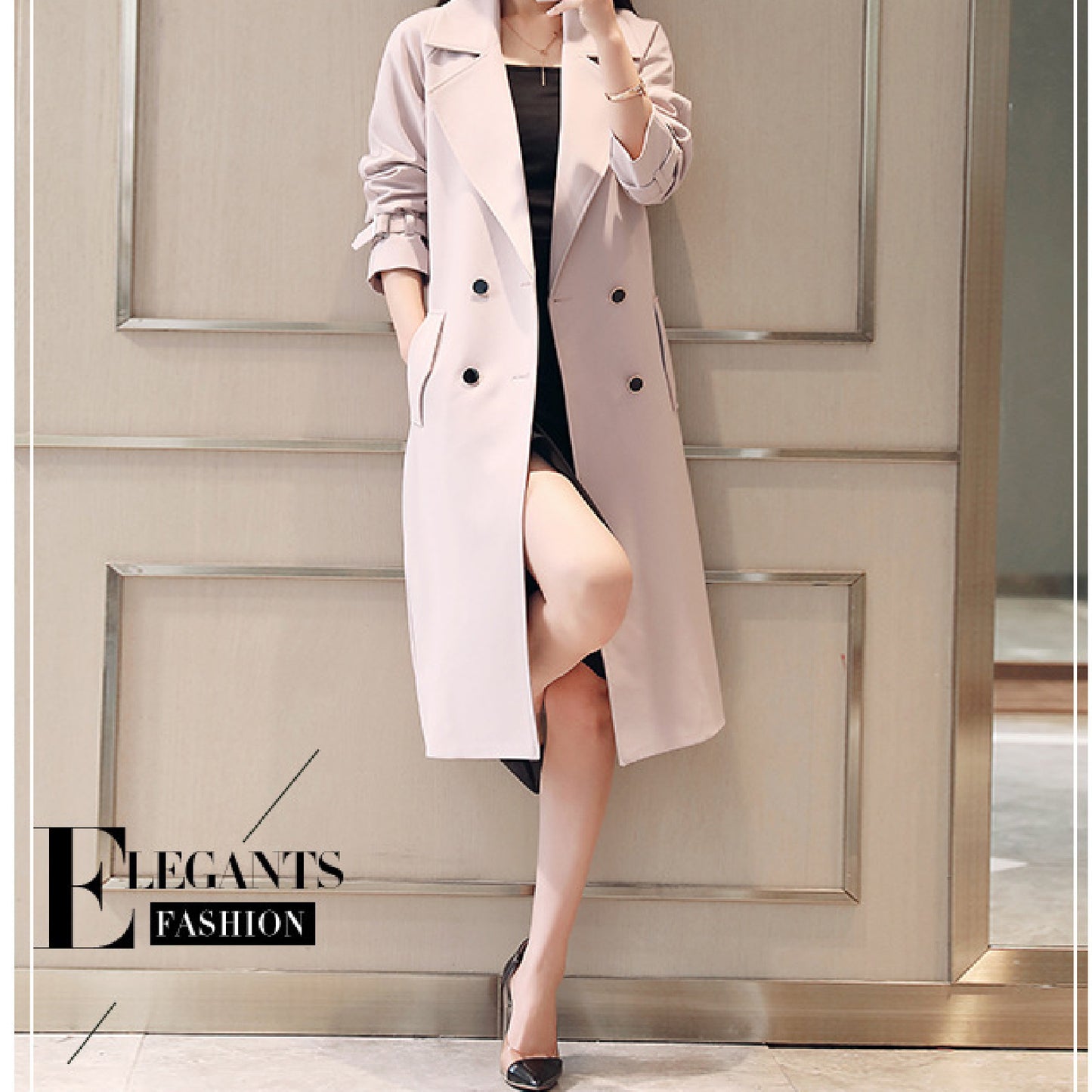 Extravagant Women's Windbreaker Coat All Season-Ladies Coats