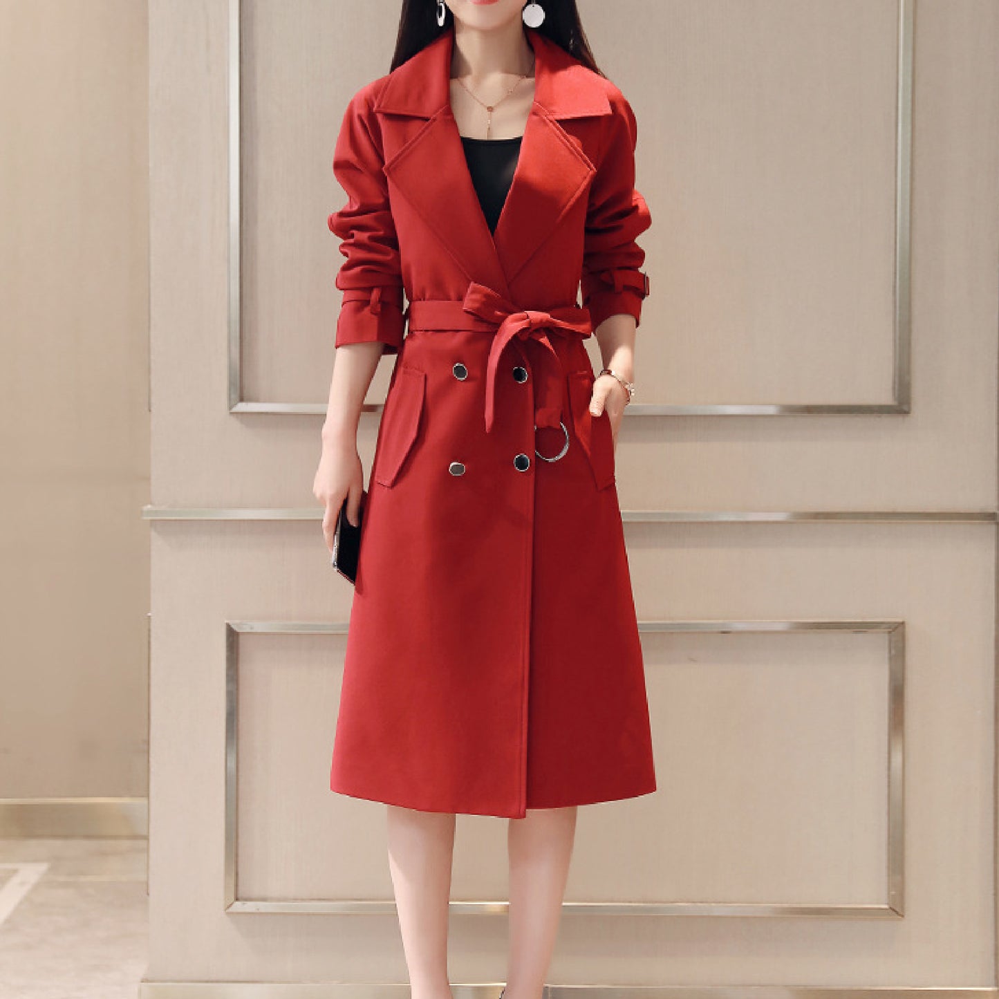 Extravagant Women's Windbreaker Coat All Season-Ladies Coats