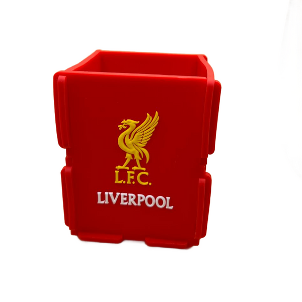 Inspired Football Team Pen and Pencil Holder -Pen Desk Organizer -Liverpool