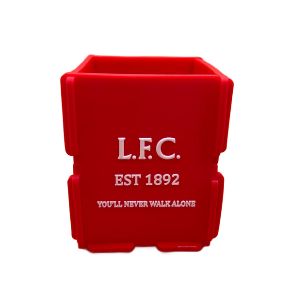 Inspired Football Team Pen and Pencil Holder -Pen Desk Organizer -Liverpool