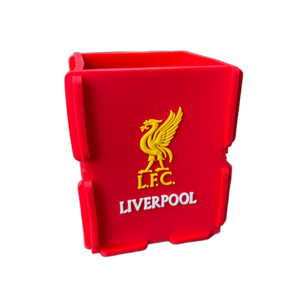 Inspired Football Team Pen and Pencil Holder -Pen Desk Organizer -Liverpool