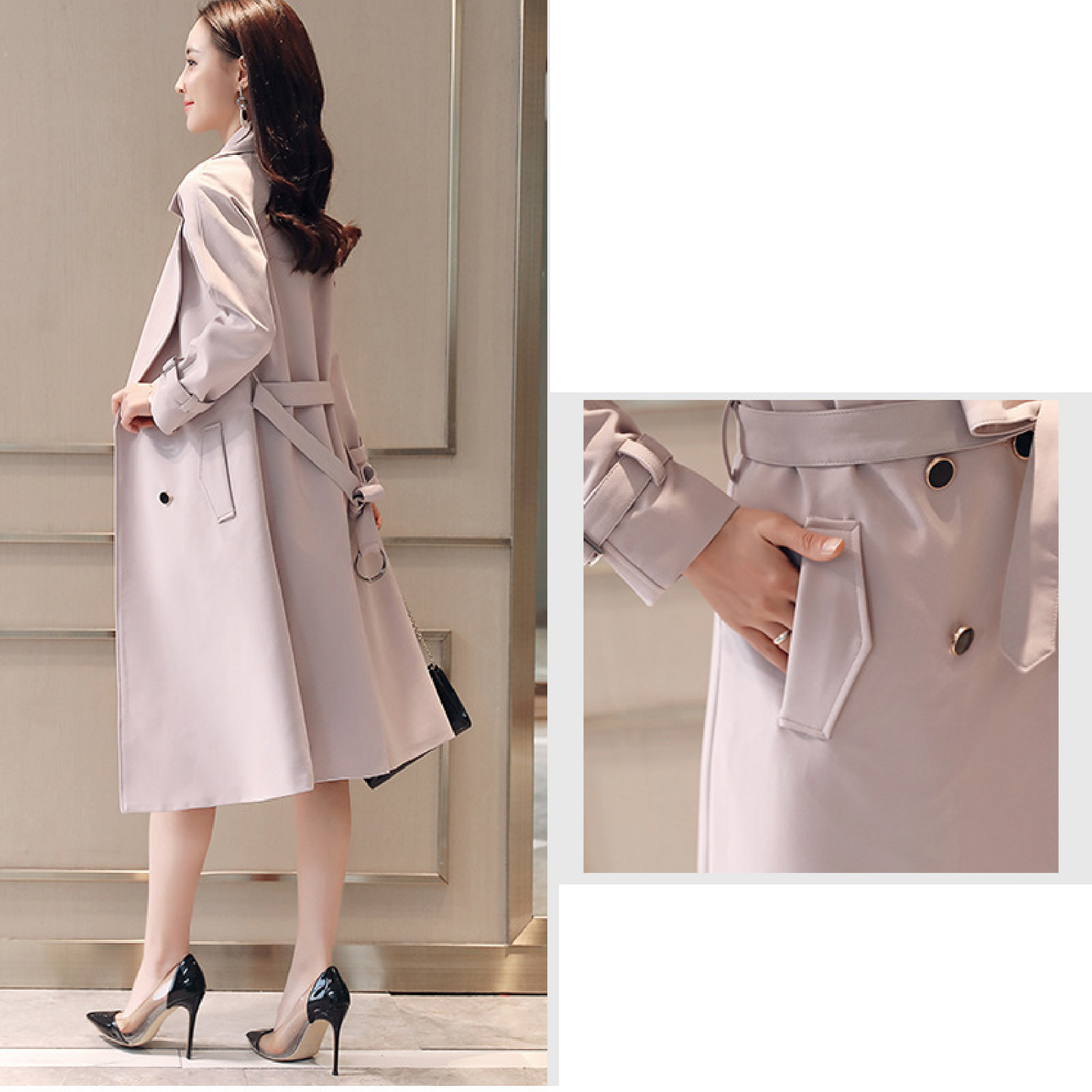 Extravagant Women's Windbreaker Coat All Season-Ladies Coats