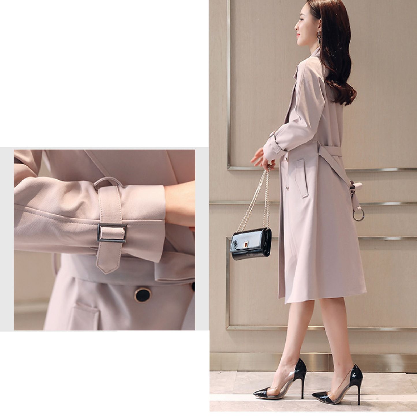 Extravagant Women's Windbreaker Coat All Season-Ladies Coats