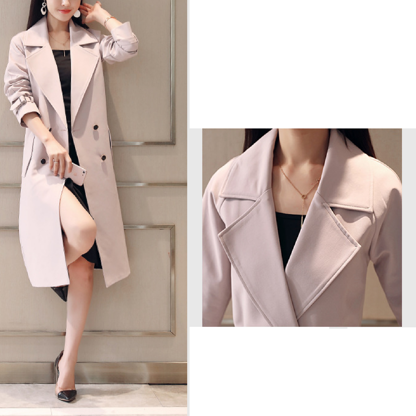 Extravagant Women's Windbreaker Coat All Season-Ladies Coats