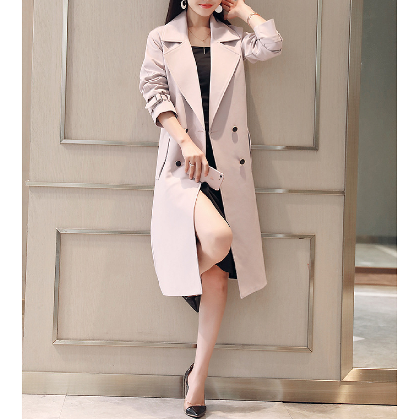 Extravagant Women's Windbreaker Coat All Season-Ladies Coats