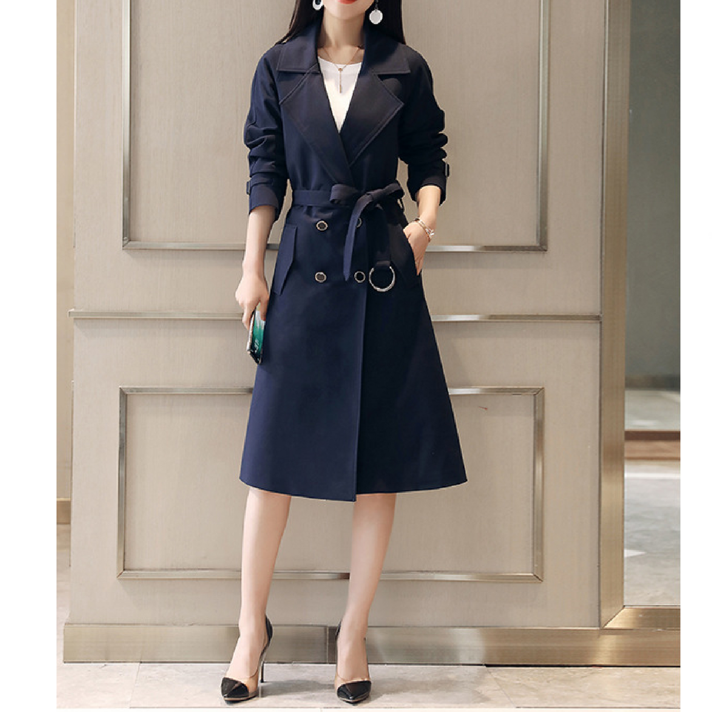 Extravagant Women's Windbreaker Coat All Season-Ladies Coats