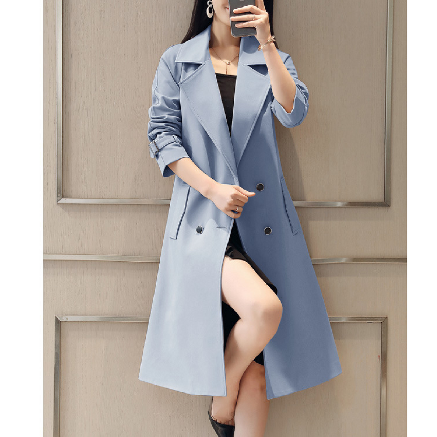 Extravagant Women's Windbreaker Coat All Season-Ladies Coats