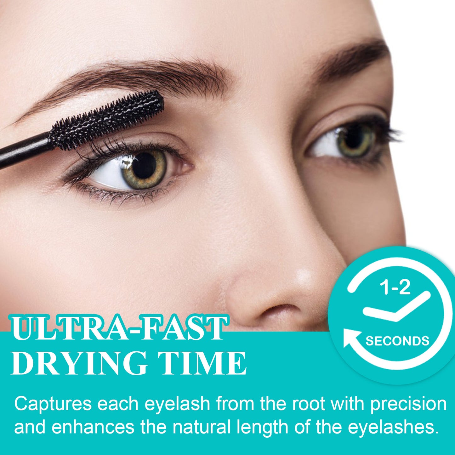 IKZEE - Waterproof False Lash Effect Curling and Long Lasting Volumizing Mascara