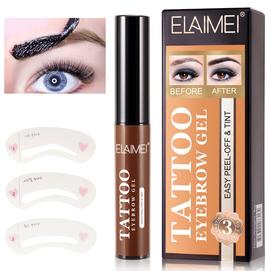 ELAIMEI - Elaimei Tattoo Eyebrow Gel Easy Peel-Off and Tint