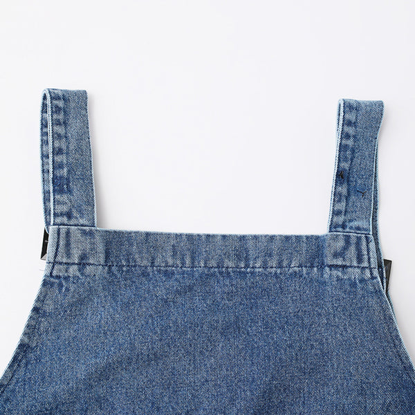 Trendy Oversized Three-Dimensional Pocket Overalls Baggy Loose Fit Large-Blue