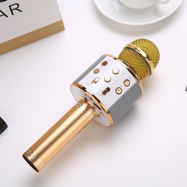 Bluetooth Karaoke Microphone for Kids with Built in Bluetooth Microphone Wireless Speaker | Wireless Microphone Karaoke Compatible with iPhone & Android | All-in-One Karaoke Mic