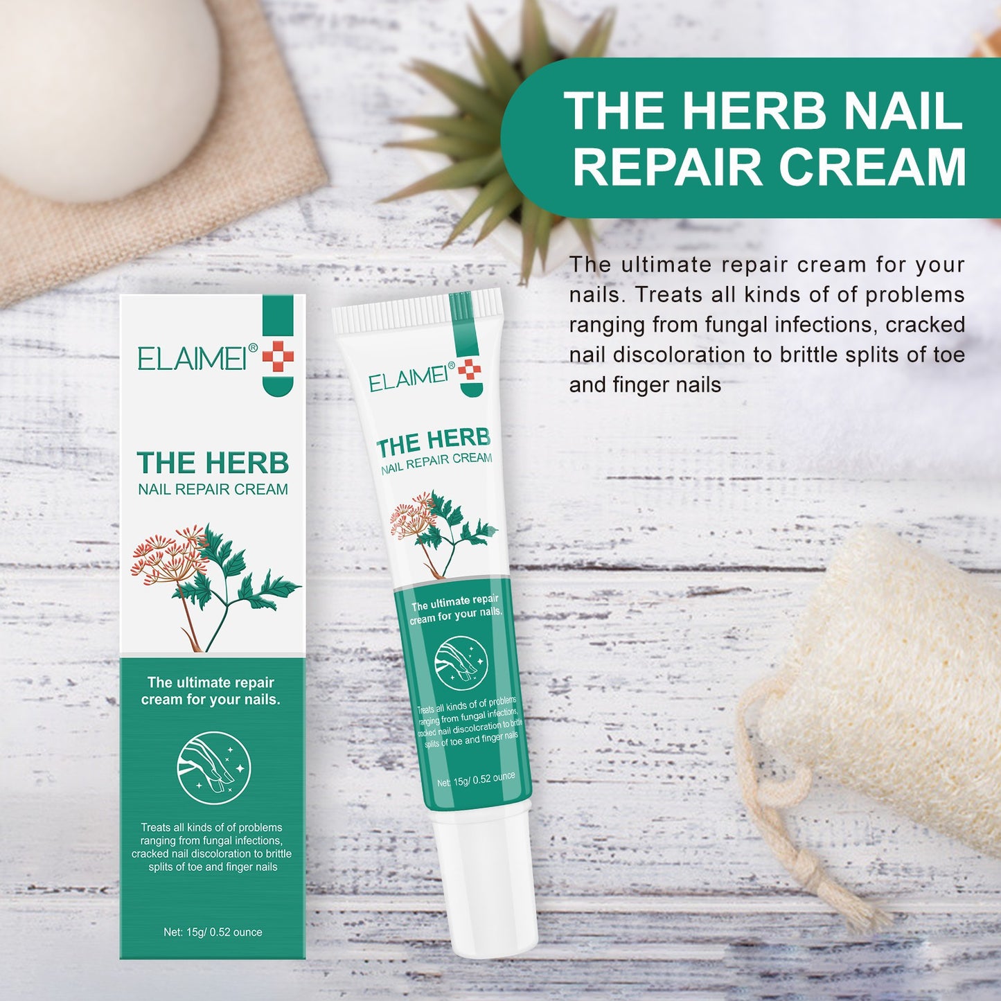 ELAIMEI - The Herb-Nail Repair Cream-Ultimate Repair Cream for Nails- Treat Nails