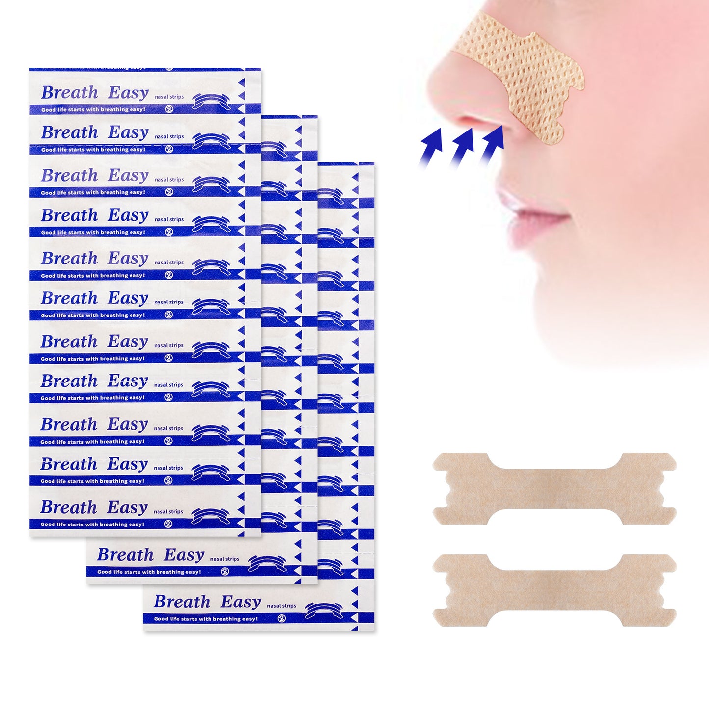 SEFUDUN - Nasal Strips - Reduce Snoring-Improves Breathing During Sleep