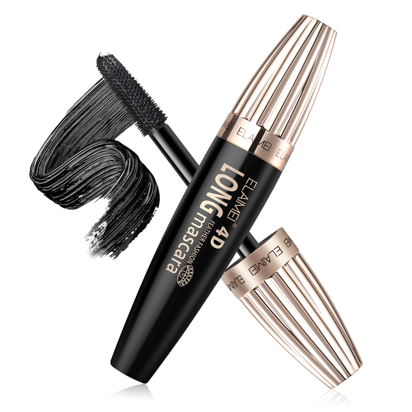 ELAIMEI - 4D Long Volume Mascara -Thicker Longer and Curl Lashes-Intense Volume