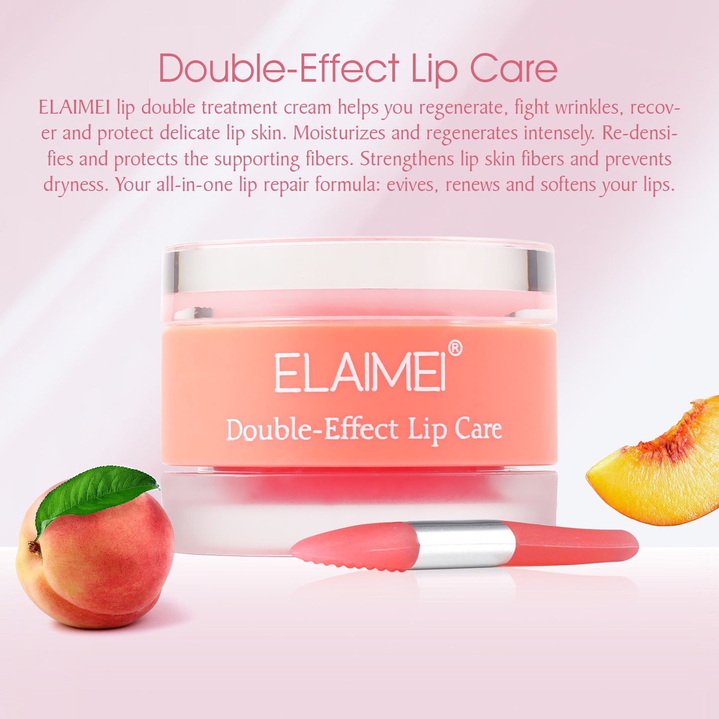 ELAIMEI - Double Effect Lip Care-Renews Revives Softens- Scub and Exfoliating Cream