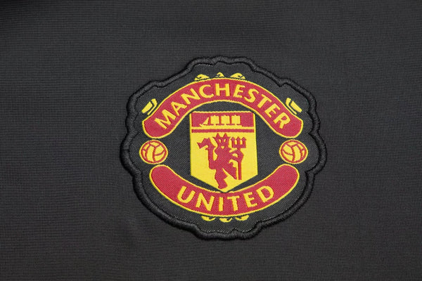 Inspired Manchester United Tracksuits Black