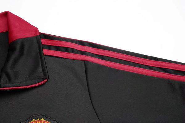 Inspired Manchester United Tracksuits Black