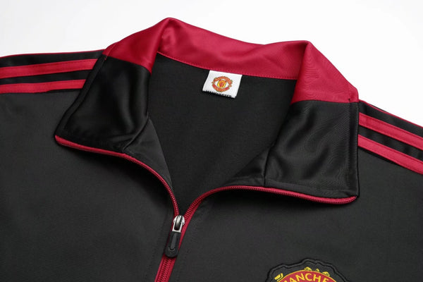 Inspired Manchester United Tracksuits Black